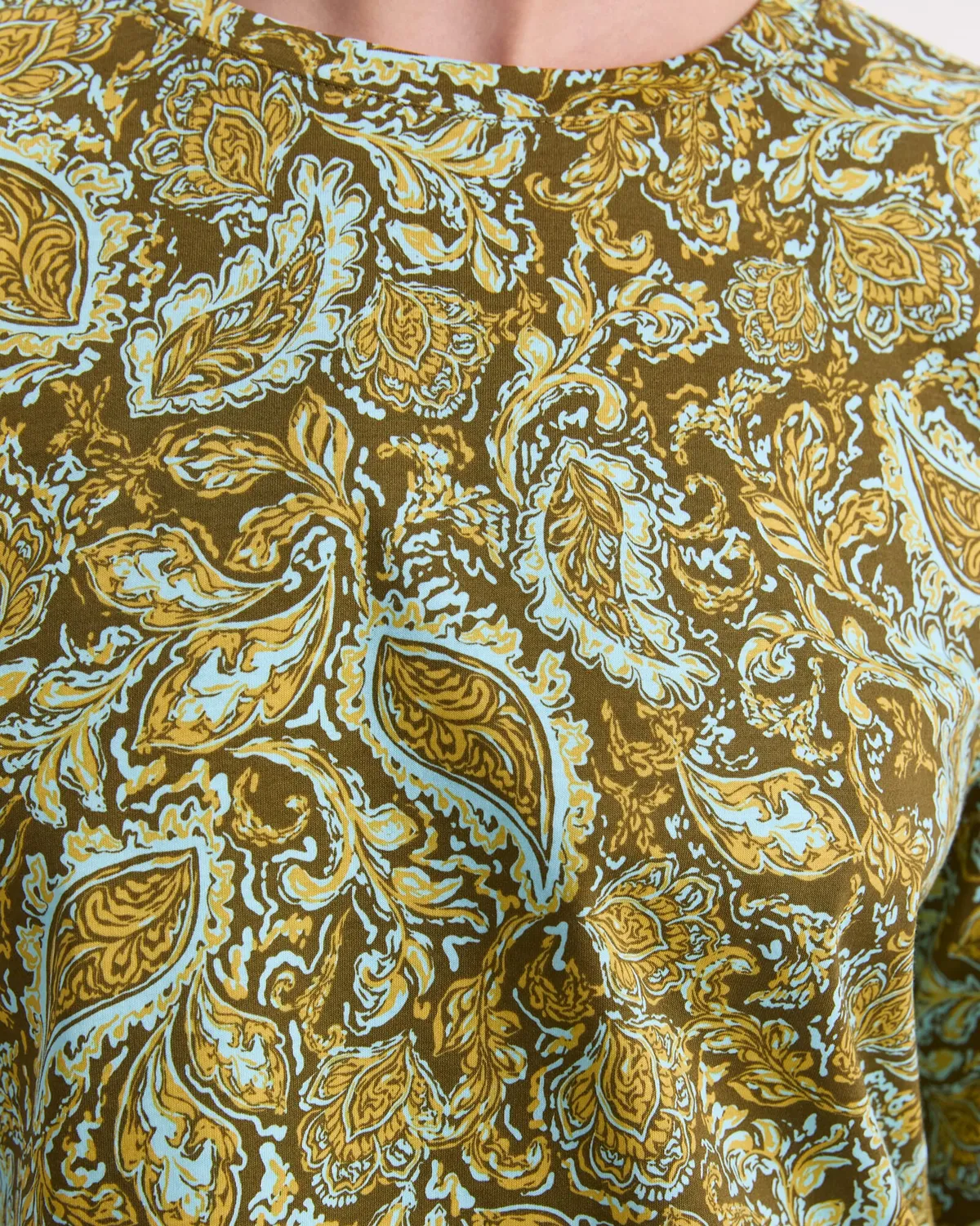 Sportscraft Paisley Mercerised Tee maglietta donna
