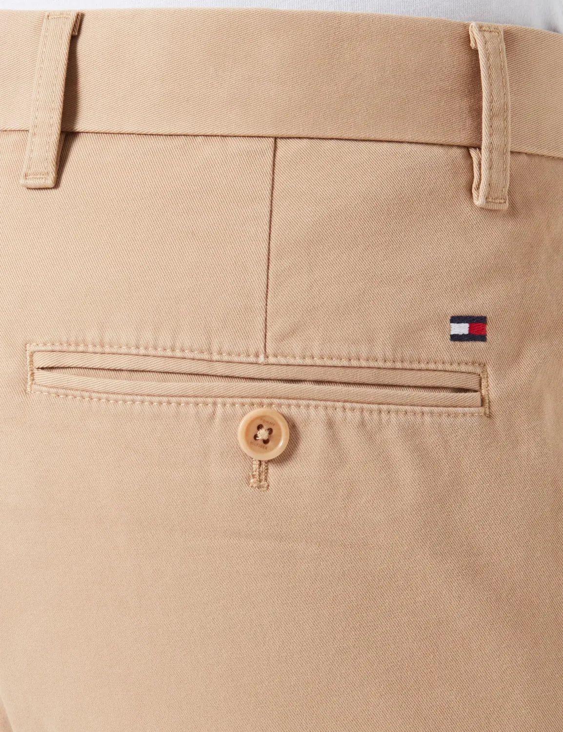 Tommy Hilfiger Bleecker 1985 chino uomo cotone Pima khaki