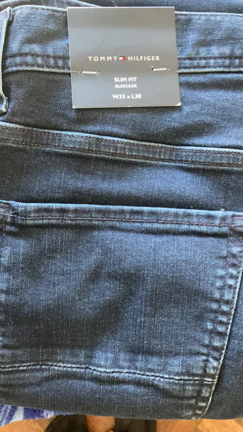 Tommy Hilfiger Core Slim Bleecker jeans uomo elasticizzati 33W/30L
