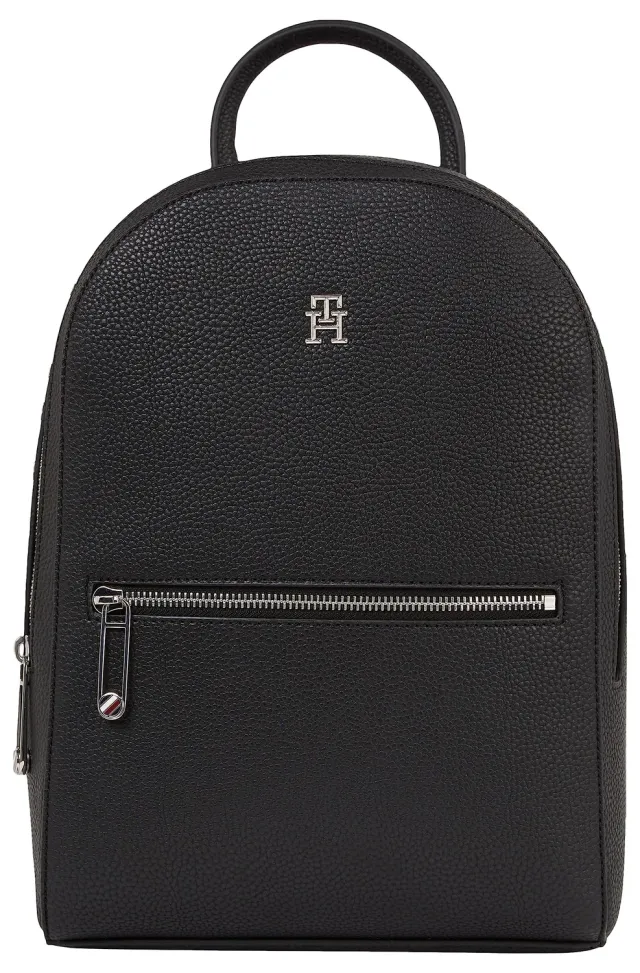 Tommy Hilfiger Emblem zaino donna nero bagaglio a mano