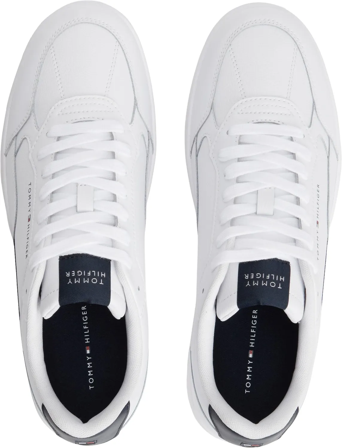 Tommy Hilfiger Basket FM0FM06091 sneakers uomo basse strisce
