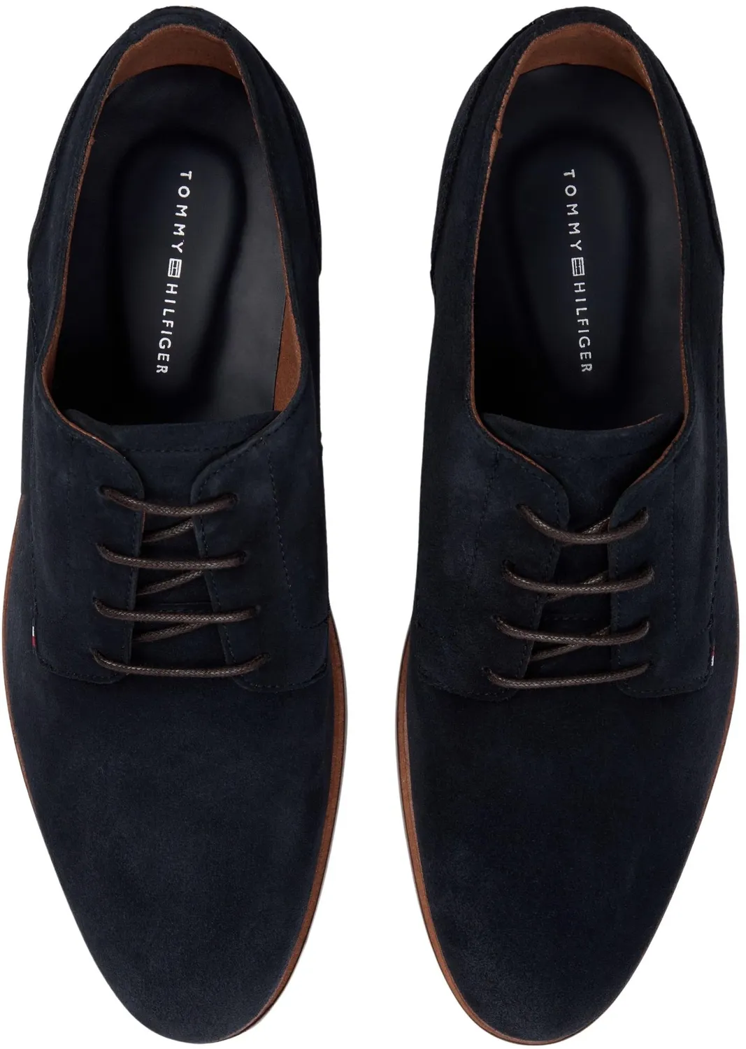 Tommy Hilfiger Suede FM0FM05776 derby uomo camoscio