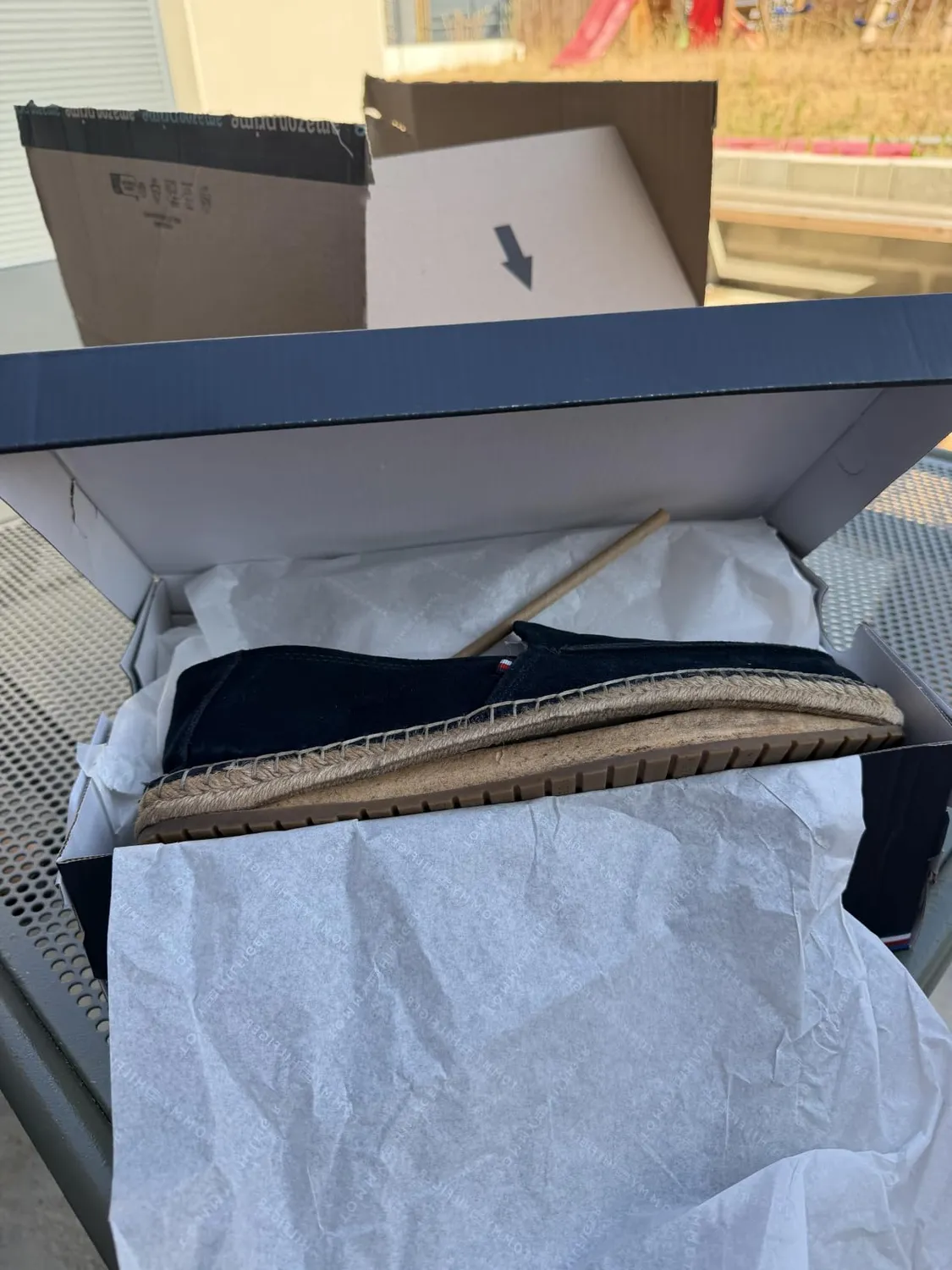 Tommy Hilfiger Flexible Sde mocassini uomo 43 blu