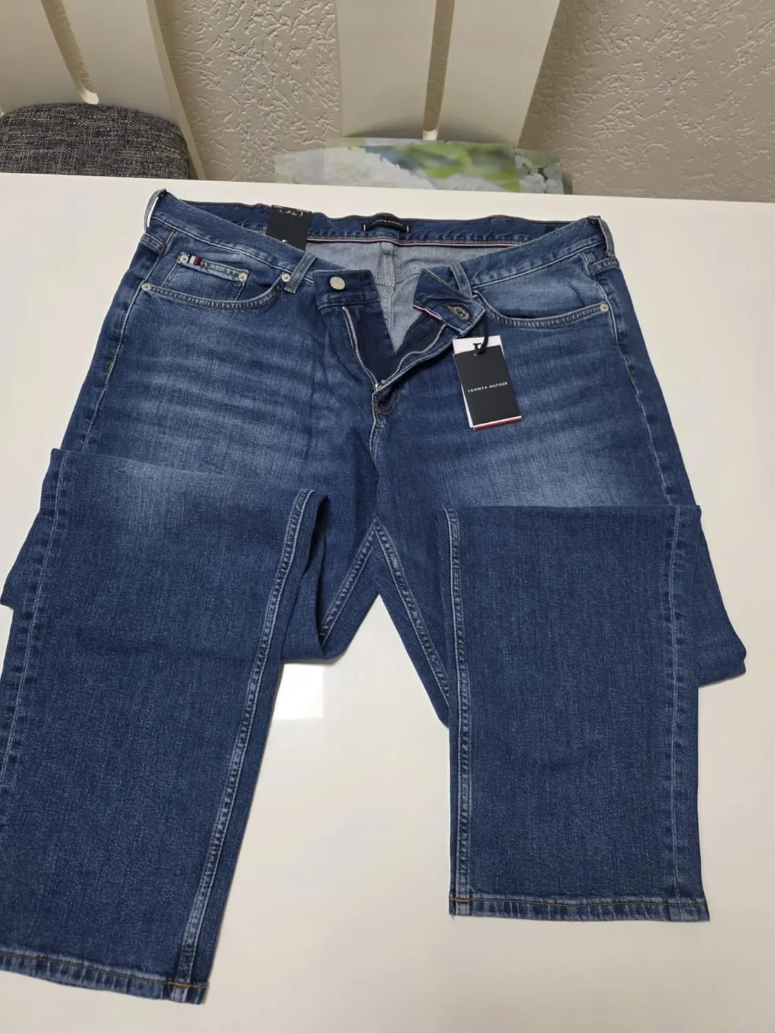 Tommy Hilfiger Madison MW0MW44051 jeans uomo blu 44W/34L