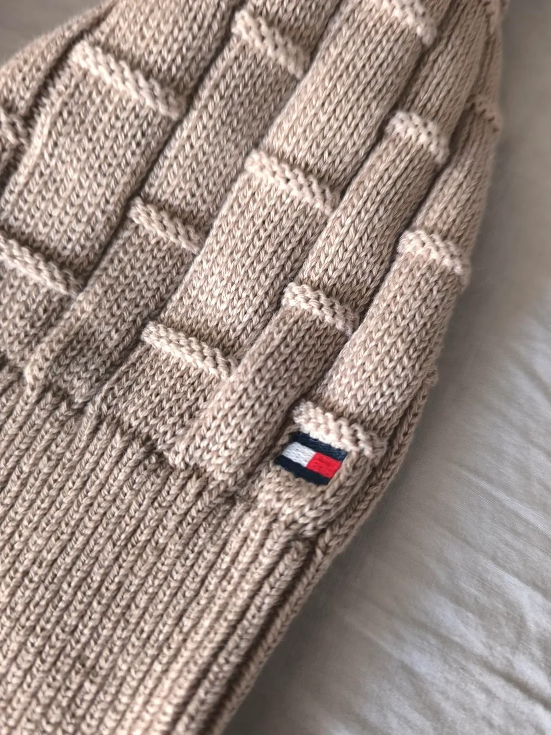 Tommy Hilfiger Mock Cable MW0MW43261 maglione trecce