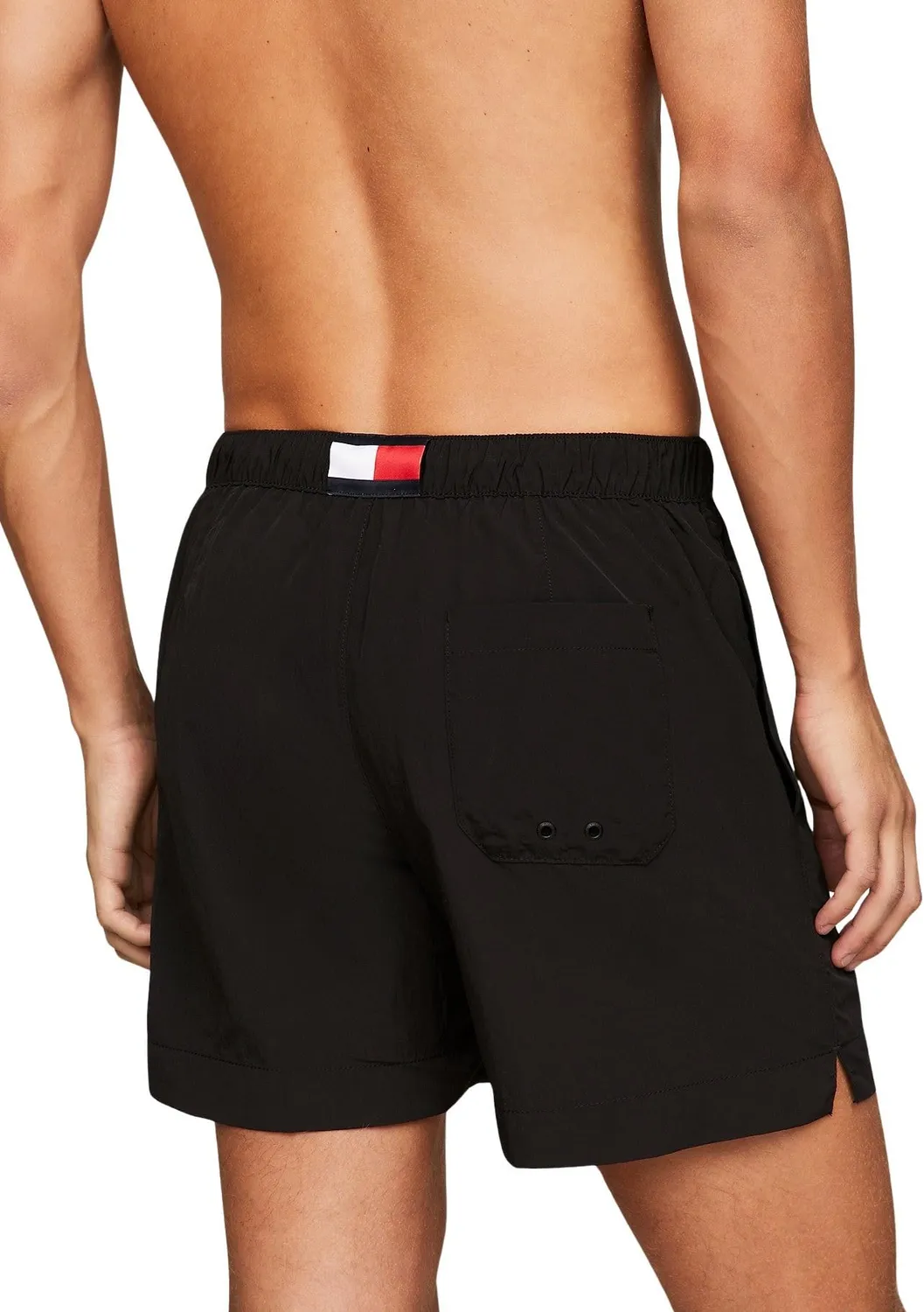 Tommy Hilfiger Medium Drawstring costume mare uomo nero