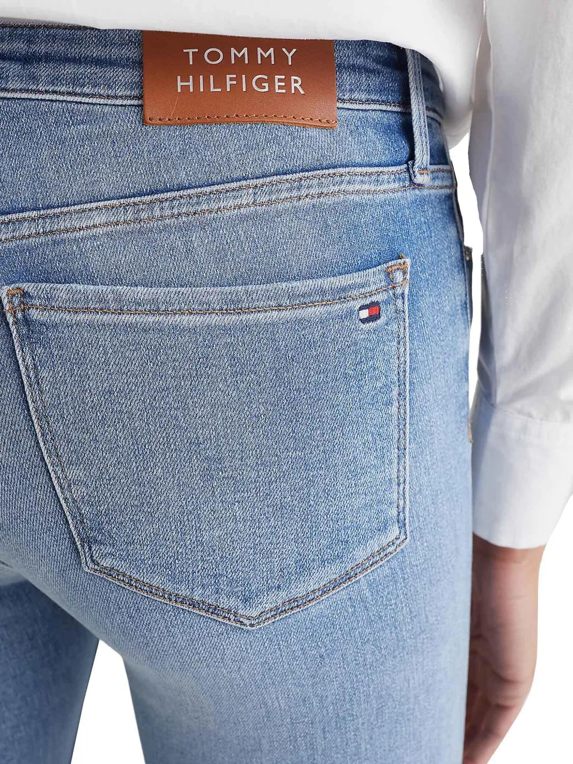 Tommy Hilfiger Jeans Donna pantaloni denim classici