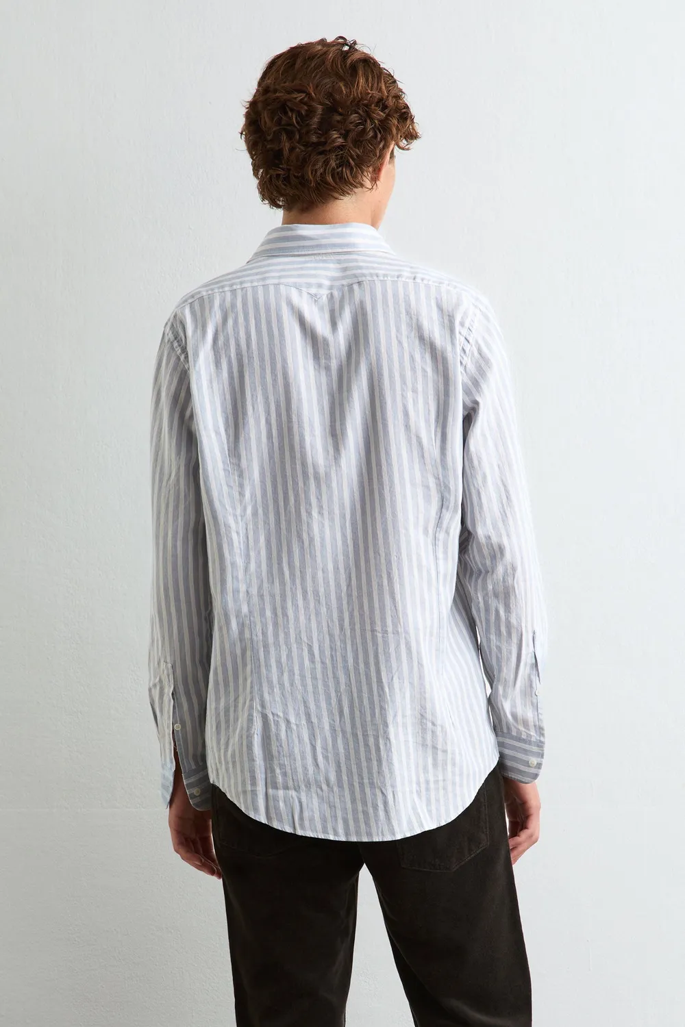 Massimo Alba Genova camicia cotone mare iniziali