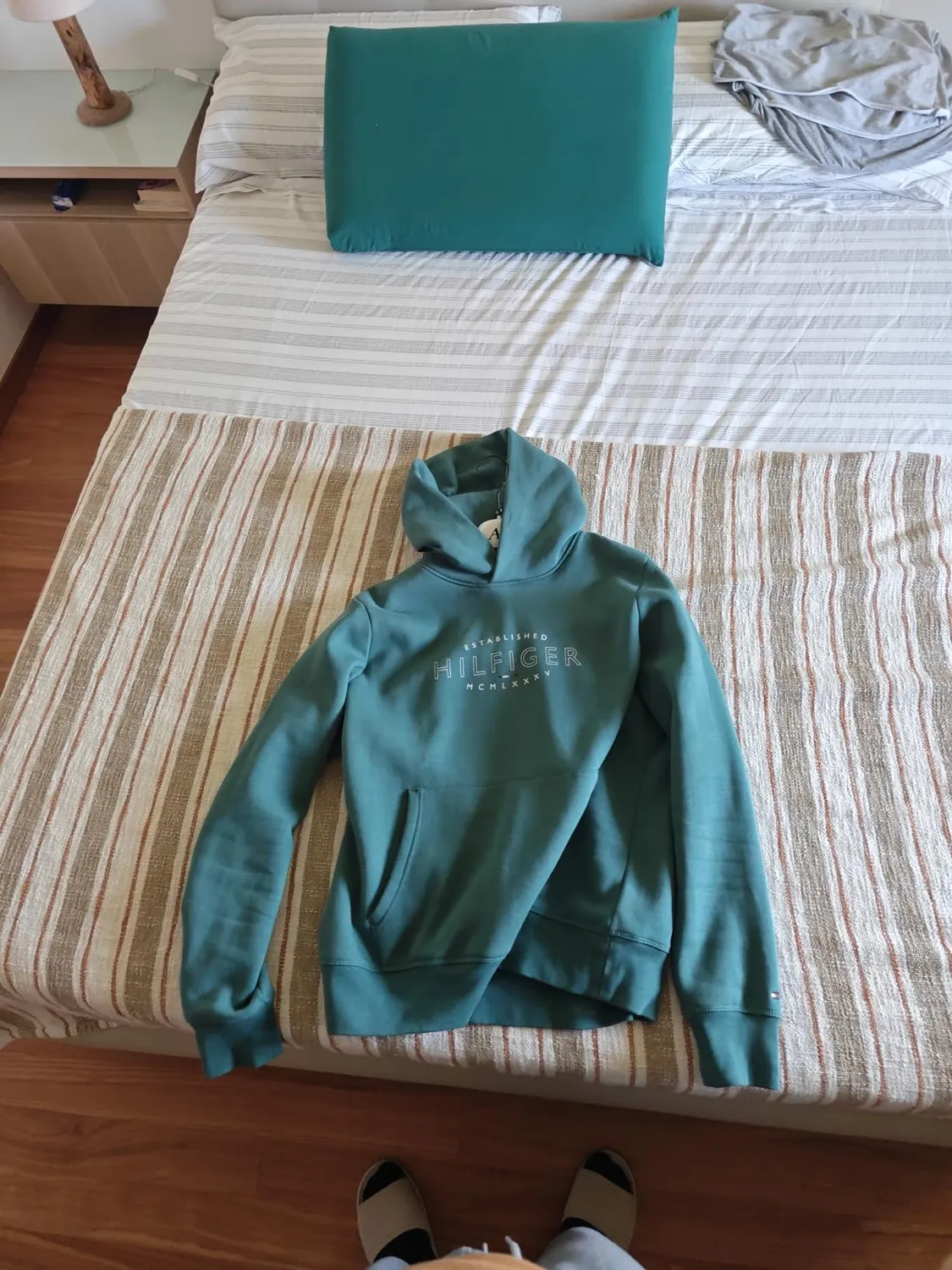 Tommy Hilfiger Curve Logo felpa uomo con cappuccio