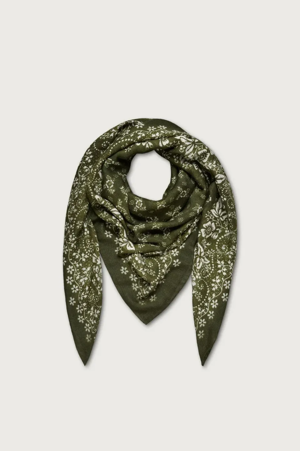 Massimo Alba Stole stola cashmere seta military
