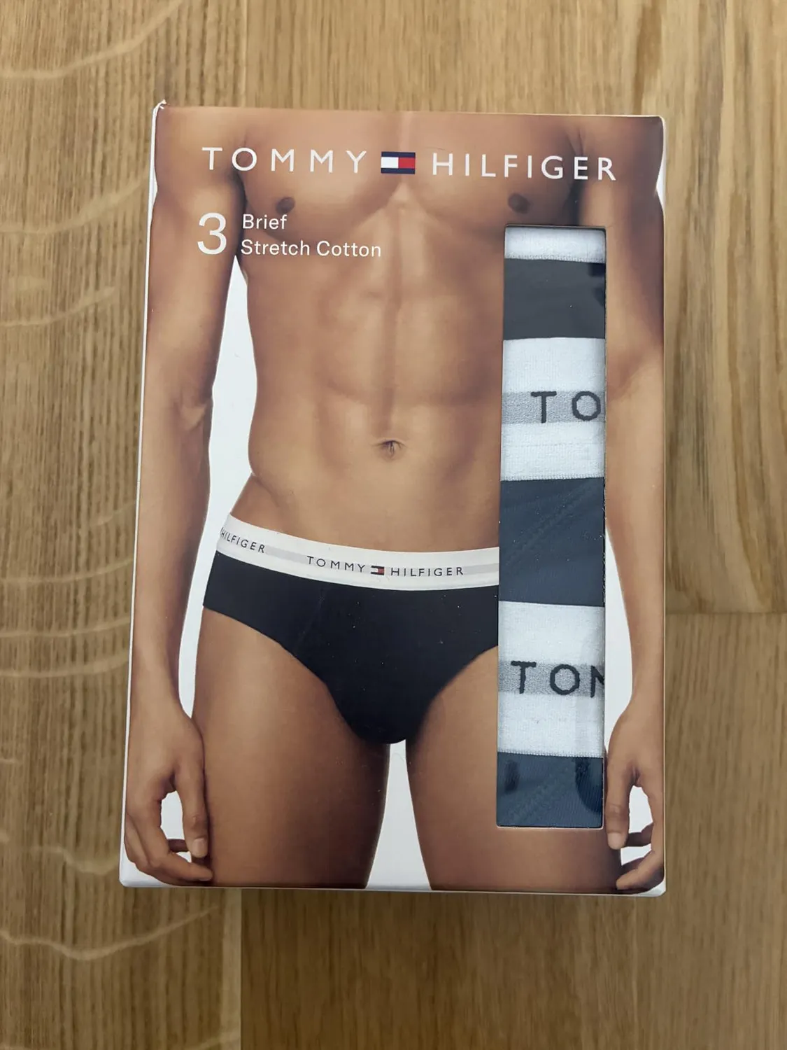 Tommy Hilfiger Brief slip uomo cotone pacco 3 pezzi