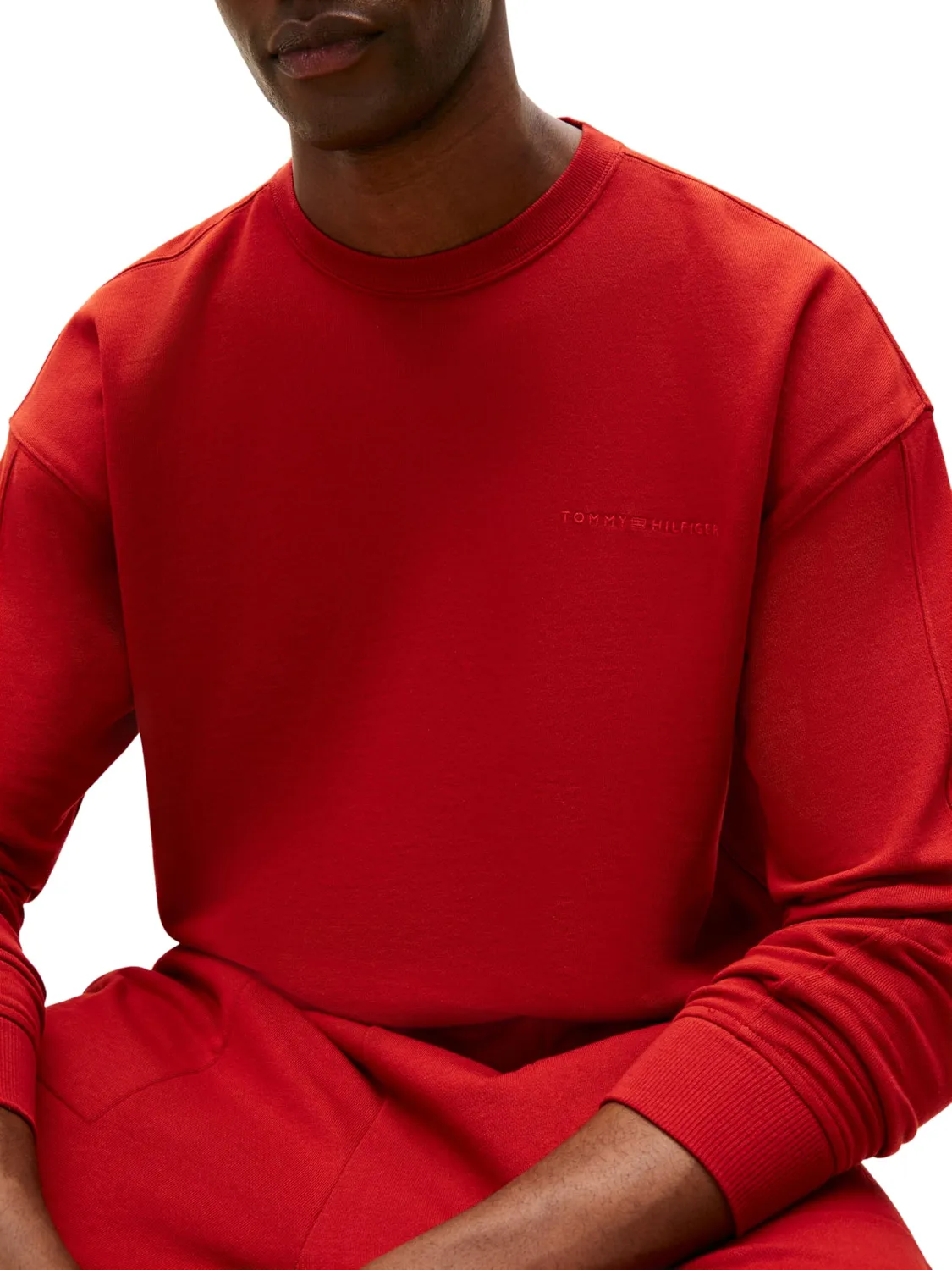 Tommy Hilfiger L/S felpa uomo M girocollo