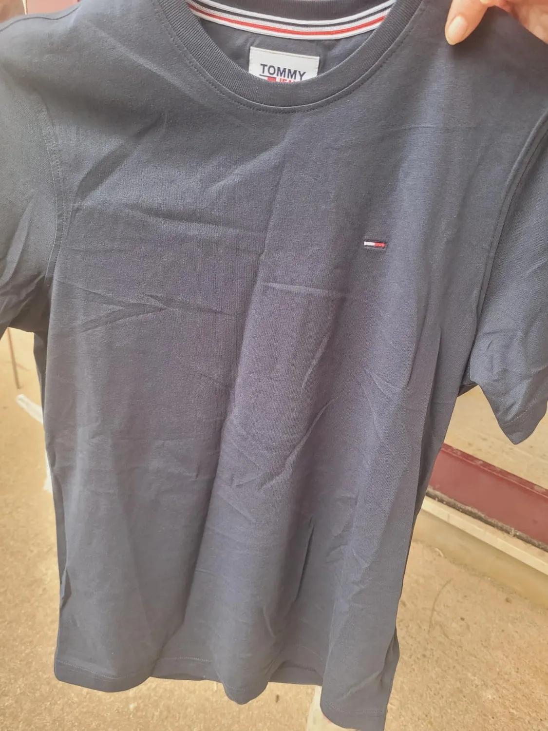 Tommy Hilfiger T-shirt girocollo M cotone biologico