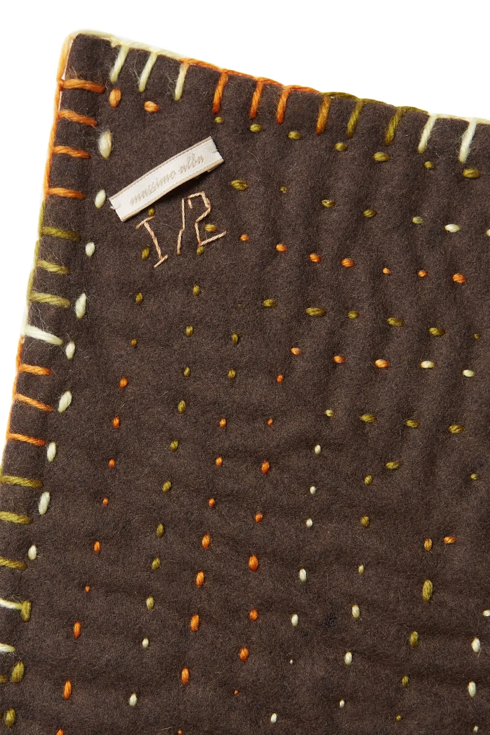 Massimo Alba Plaid patchwork double-face I/2