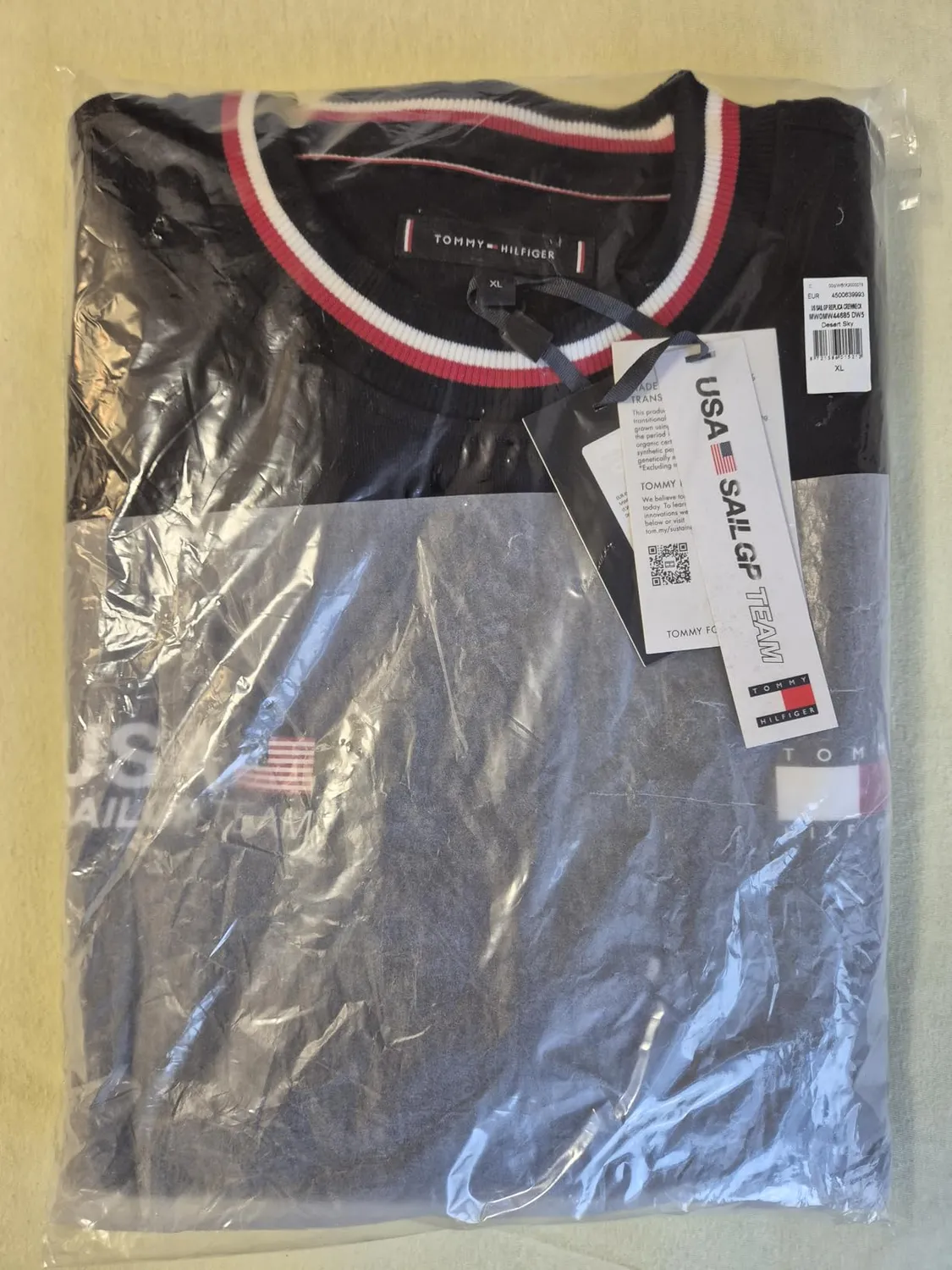Tommy Hilfiger Sailgp Crewneck Felpa Uomo XXL Grafica