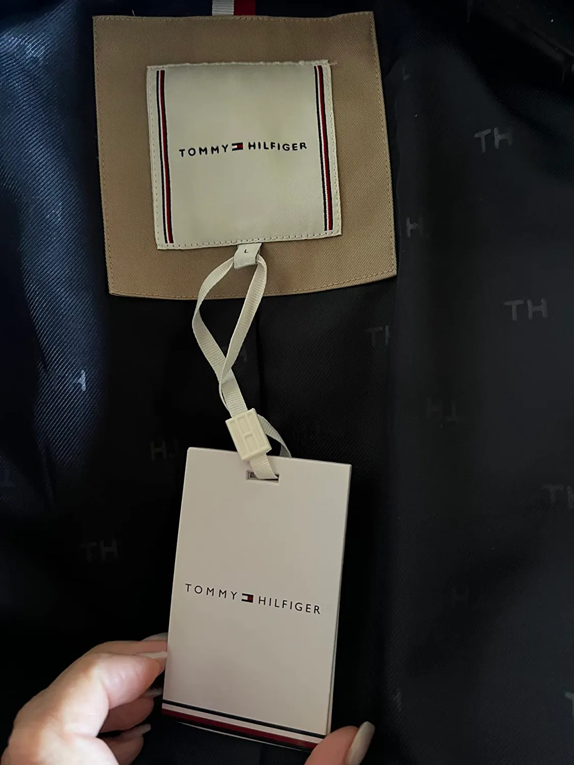 Tommy Hilfiger Heritage Trench Donna Single Breasted Beige