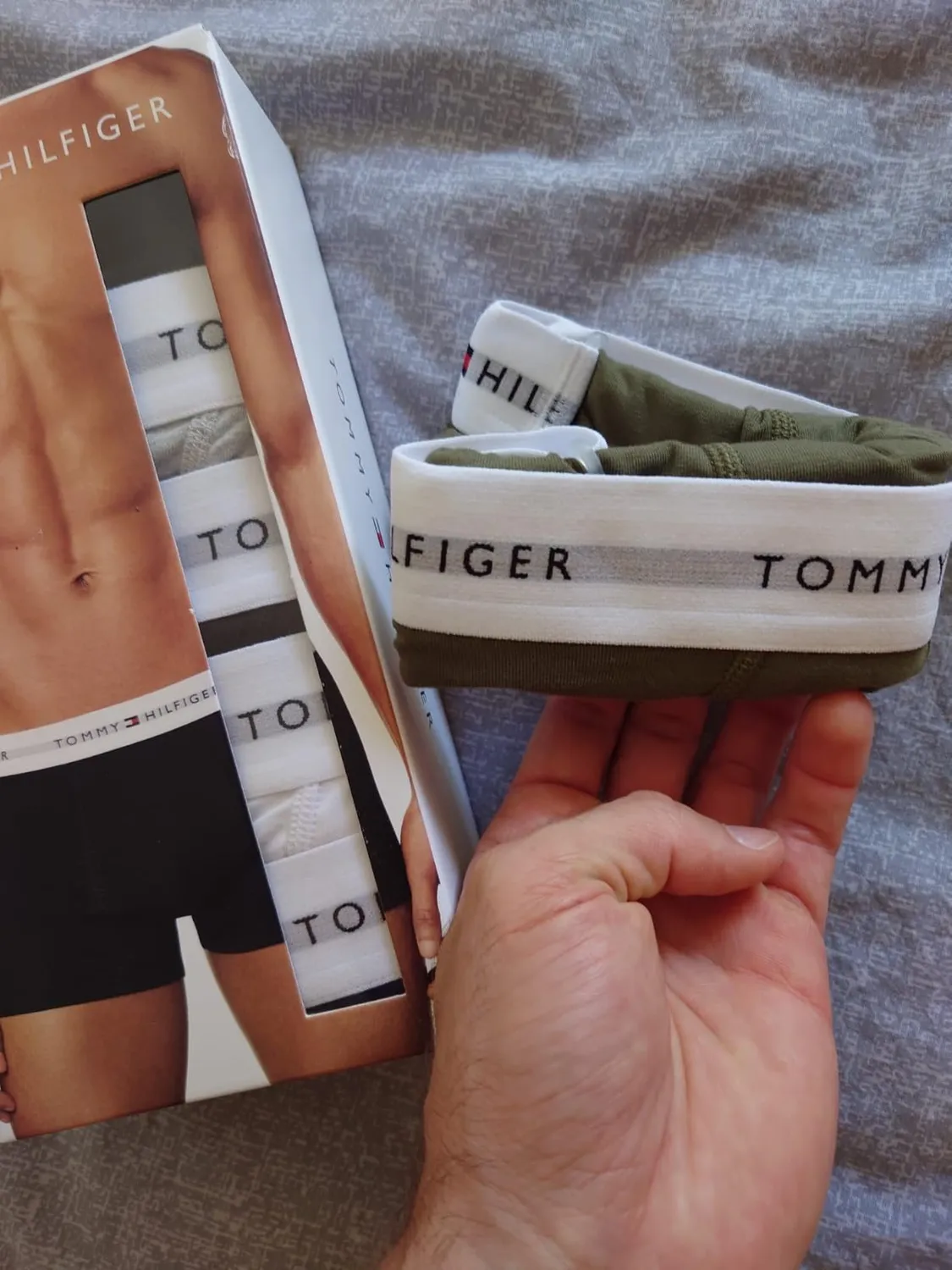Tommy Hilfiger Trunk UM0UM03907 boxer uomo 5 pezzi cotone