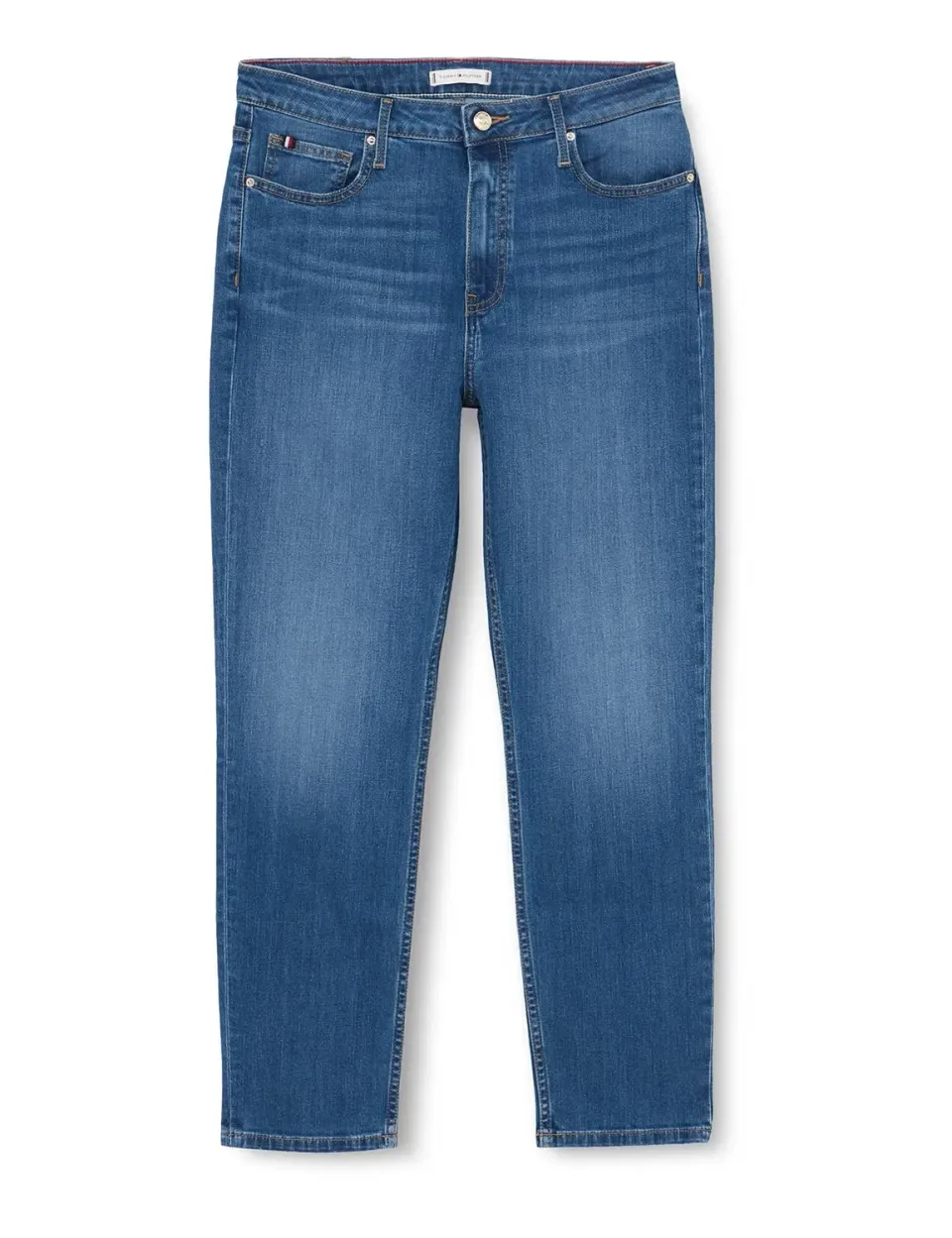 Tommy Izzy sigaretta slim jeans donna vita alta