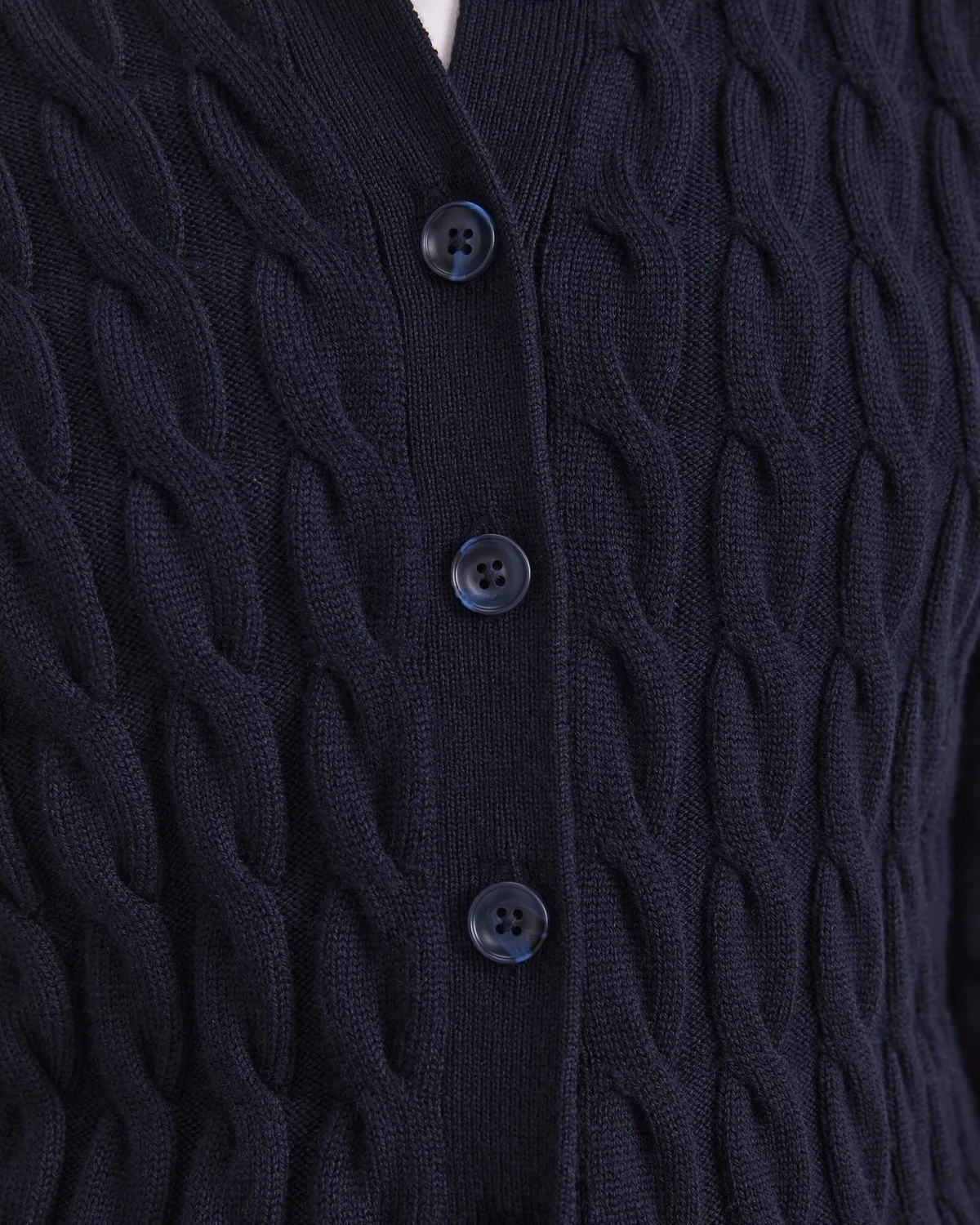 Sportscraft Merino Cable Cardigan cardigan lana unisex