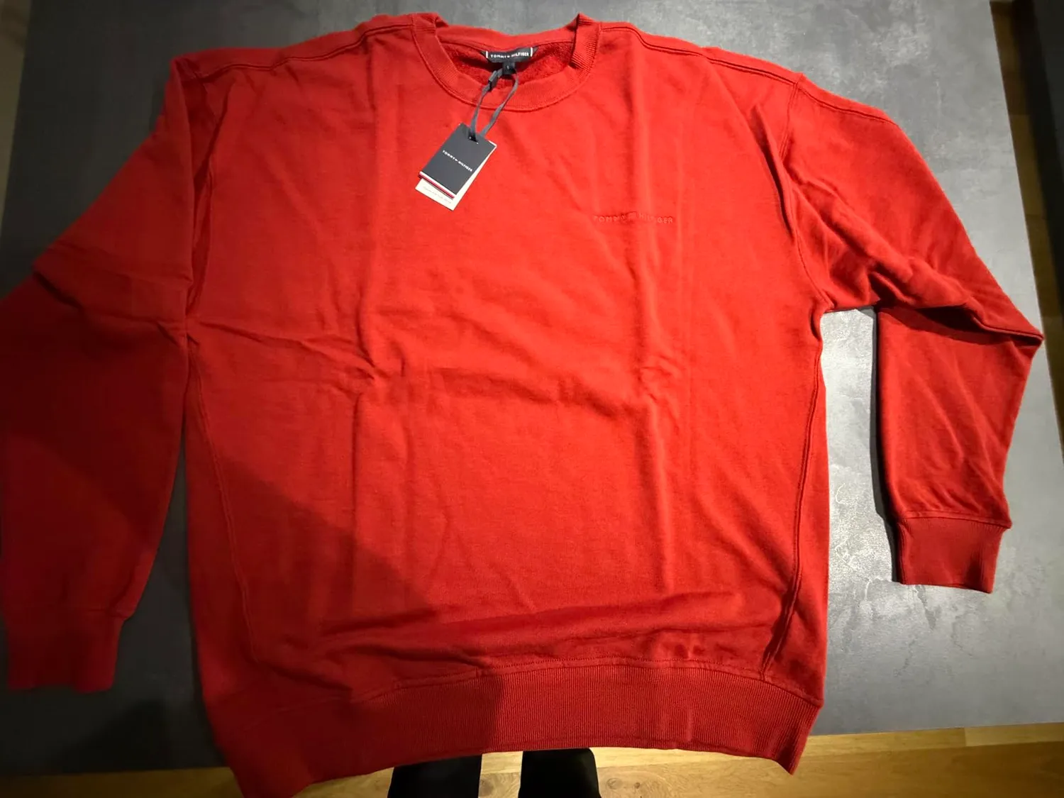 Tommy Hilfiger L/S felpa uomo M girocollo