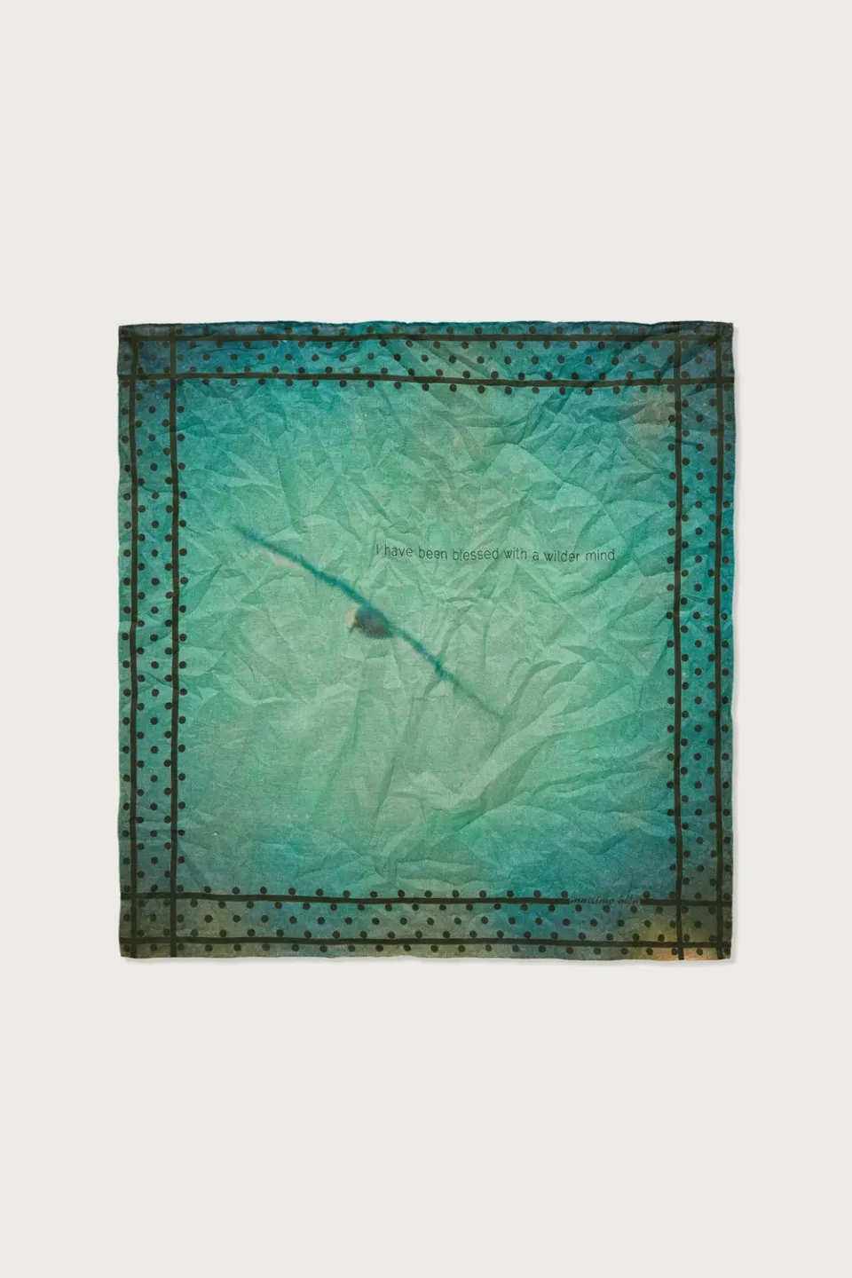 Massimo Alba Hanky1 fazzoletto cotone bosco 45x45