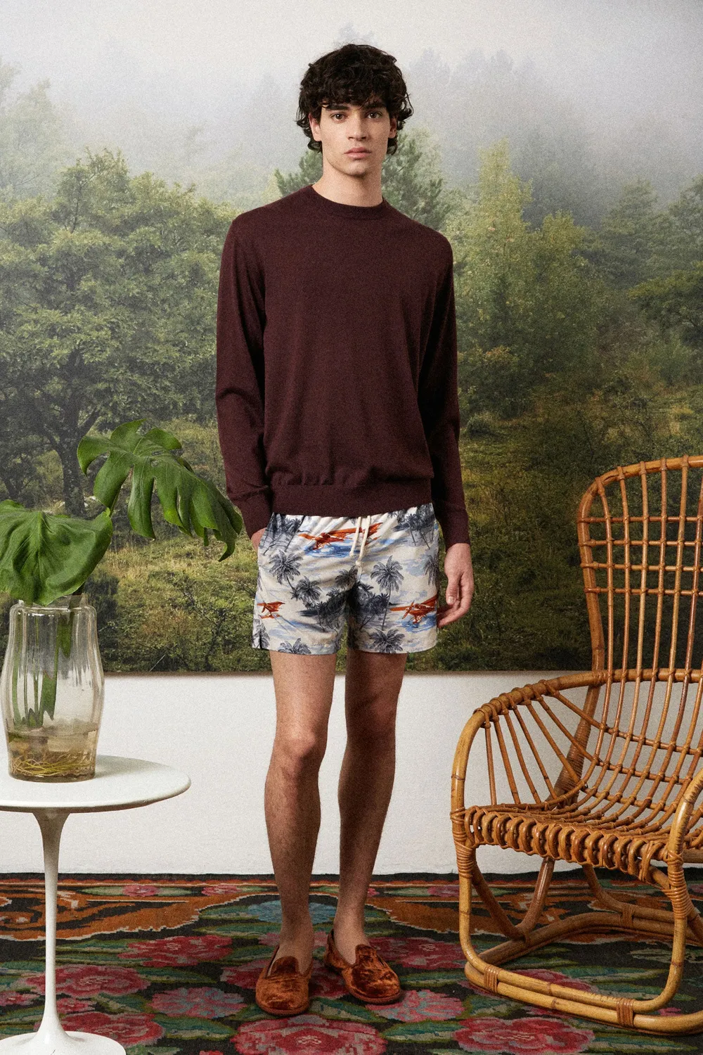Massimo Alba Kite costume bagno uomo Bali in poliestere