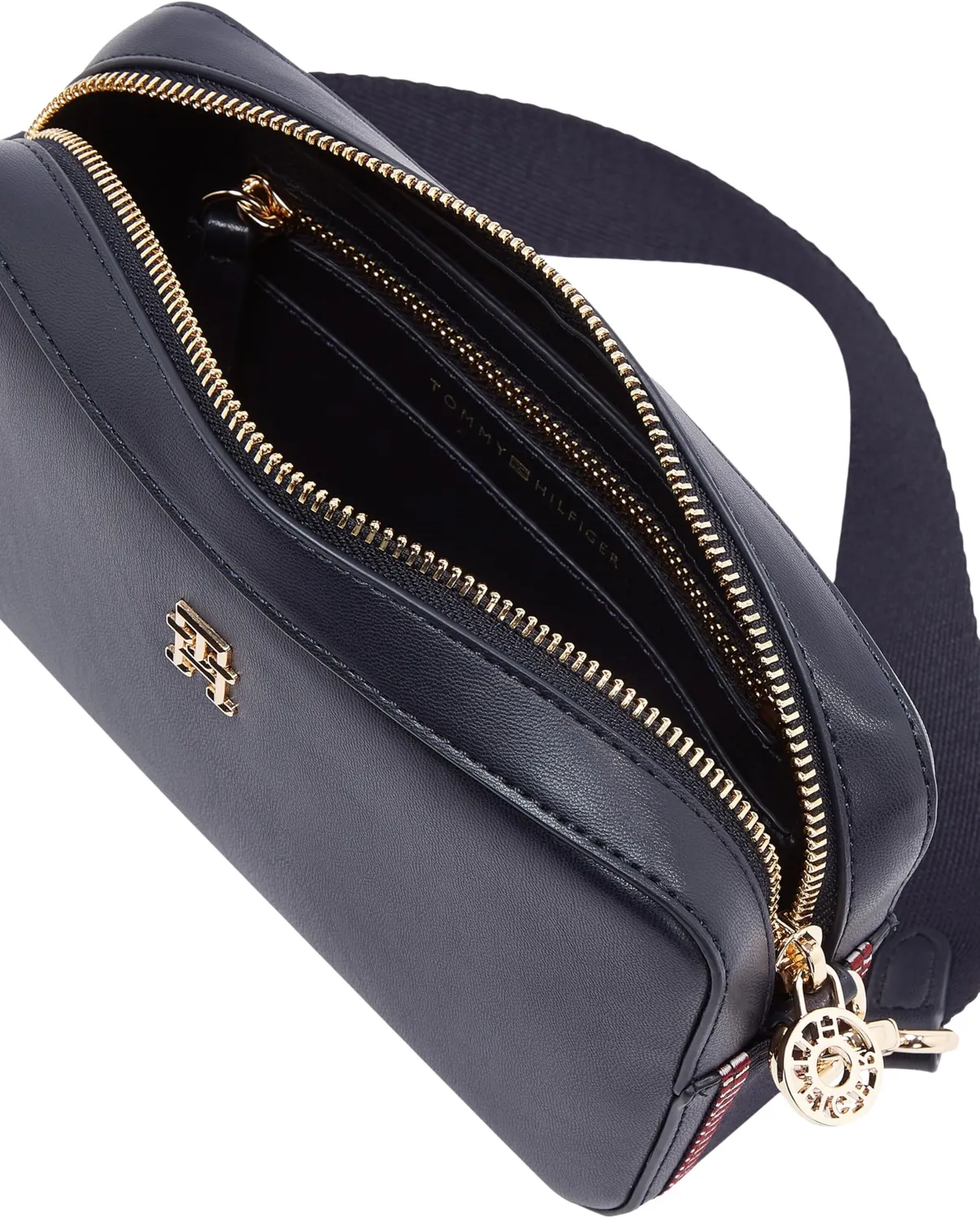 Tommy Hilfiger Distinct Camera Bag Piccola tracolla blu unica