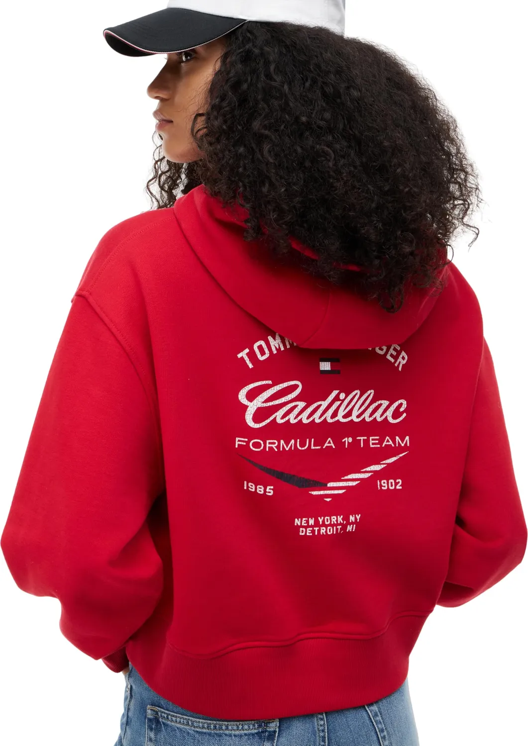 Tommy Hilfiger TH x Cadillac F1 felpa donna XXL nera