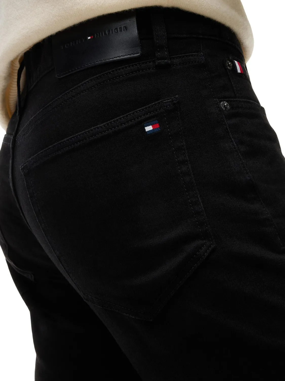 Tommy Hilfiger Bleecker Slim Carlo MW0MW44919 jeans uomo 39W/36L nero