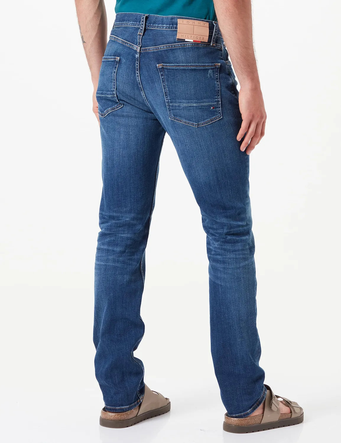 Tommy Hilfiger Straight Denton Pstr 4yrs Repair MW0MW26485 jeans uomo