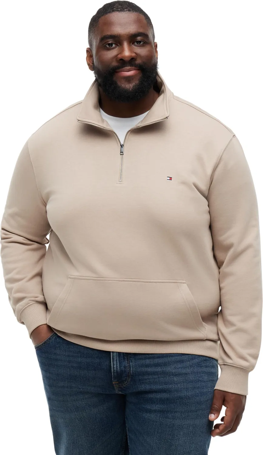 Tommy Hilfiger BT-Essential Terry MW0MW45103 felpa mezza zip cotone