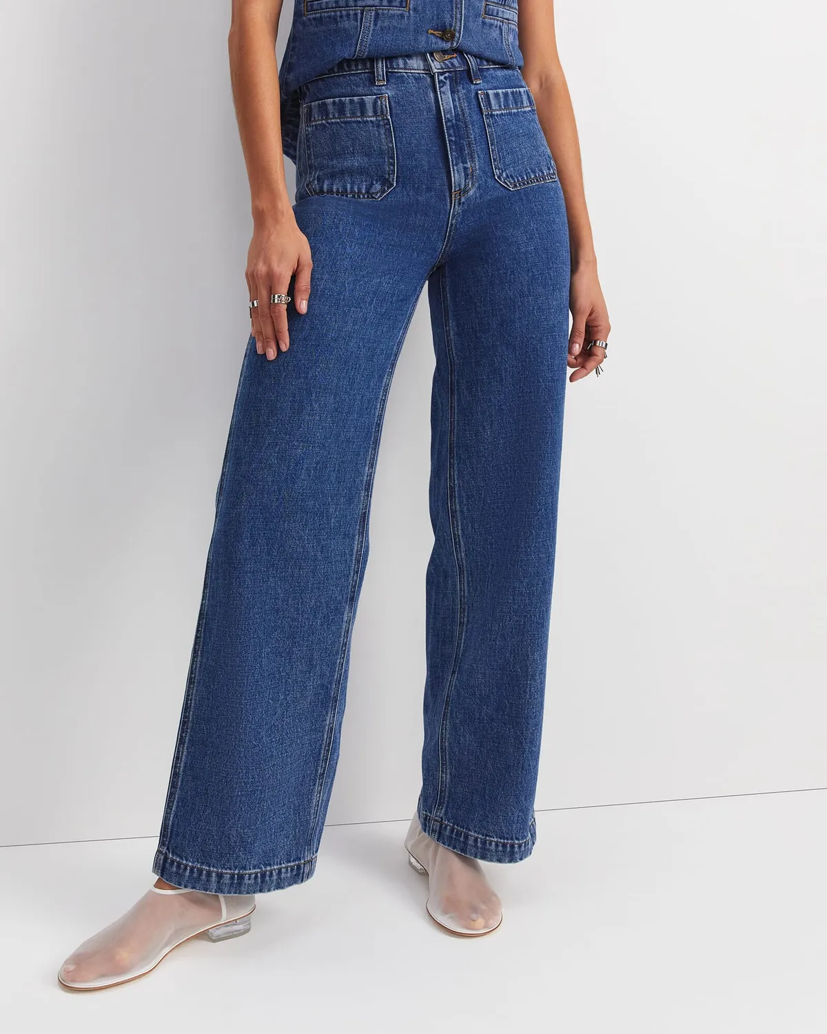 Sportscraft Allegra Patch Pocket jean donna denim