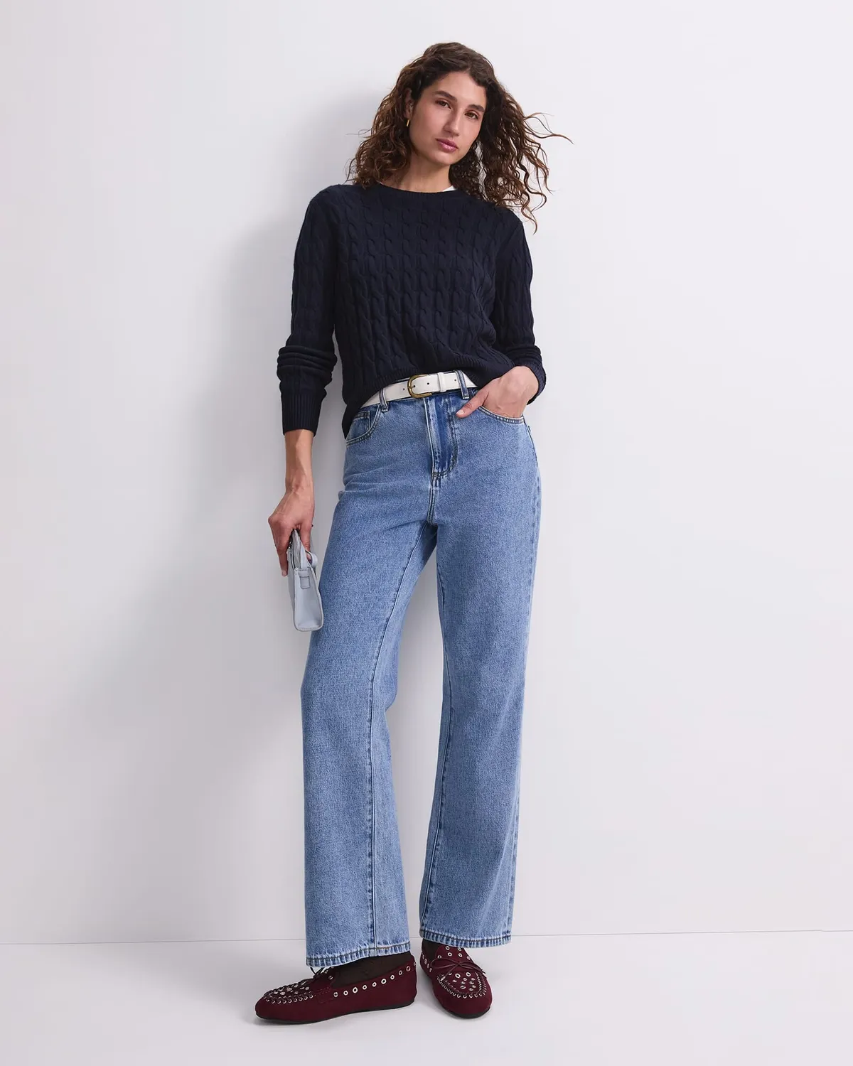 Sportscraft Merino maglione trecce lana extrafine
