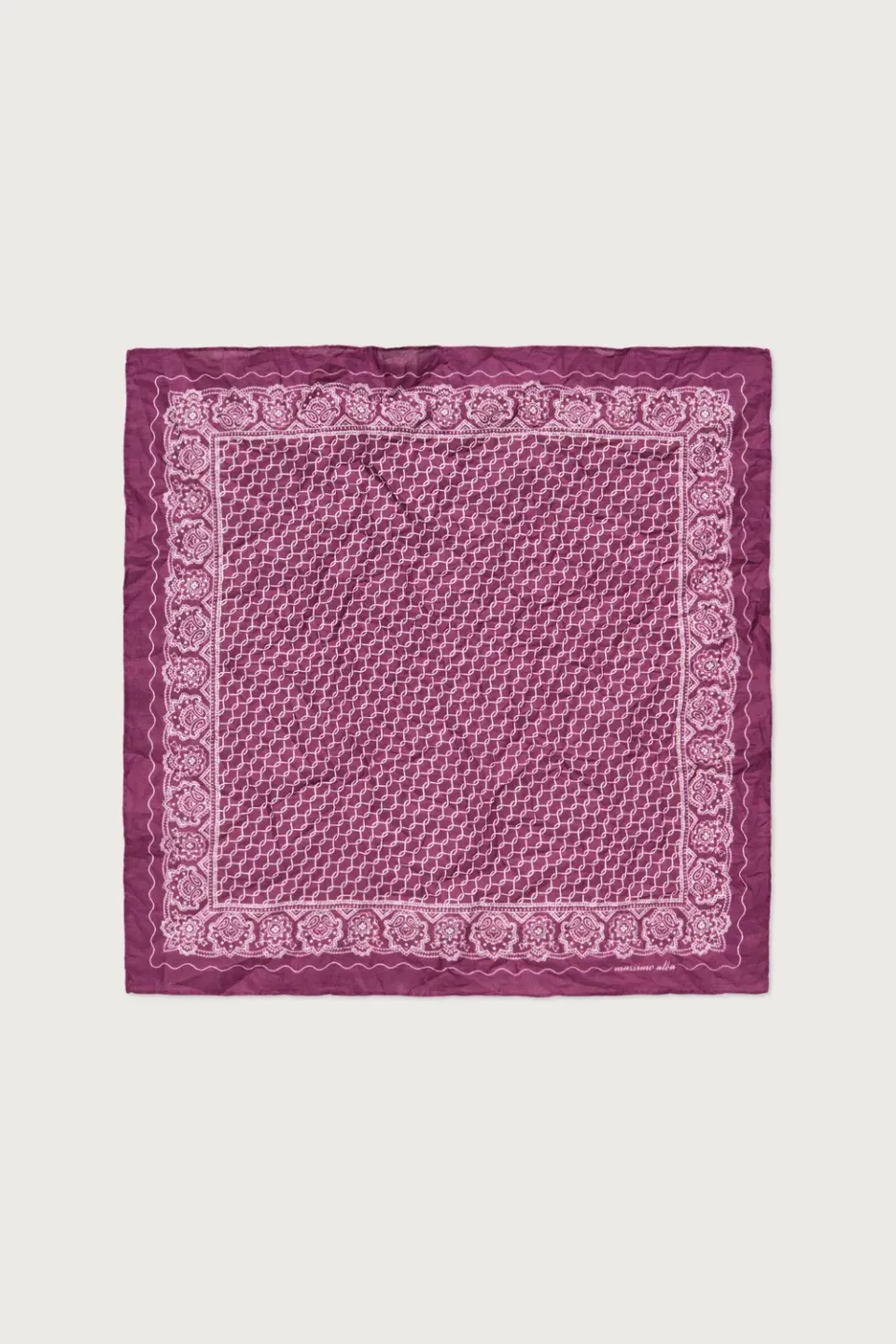 Massimo Alba Hanky1 fazzoletto voile cotone ciclamino