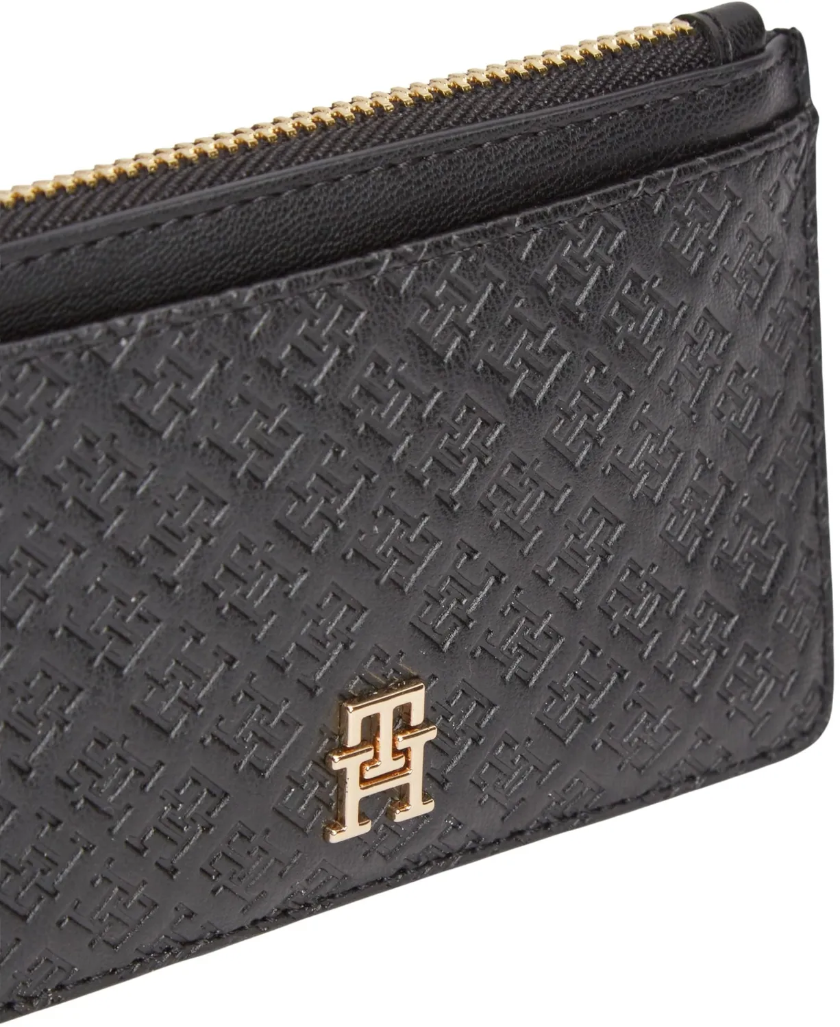 Tommy Hilfiger Icon porta carte donna nero con portamonete