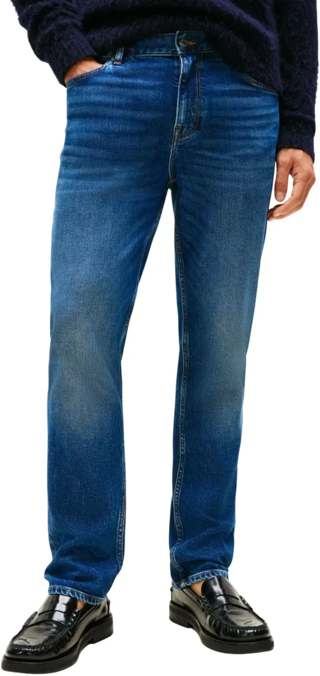 Tommy Hilfiger Straight Denton James Blue jeans dritti 34W/30L blu