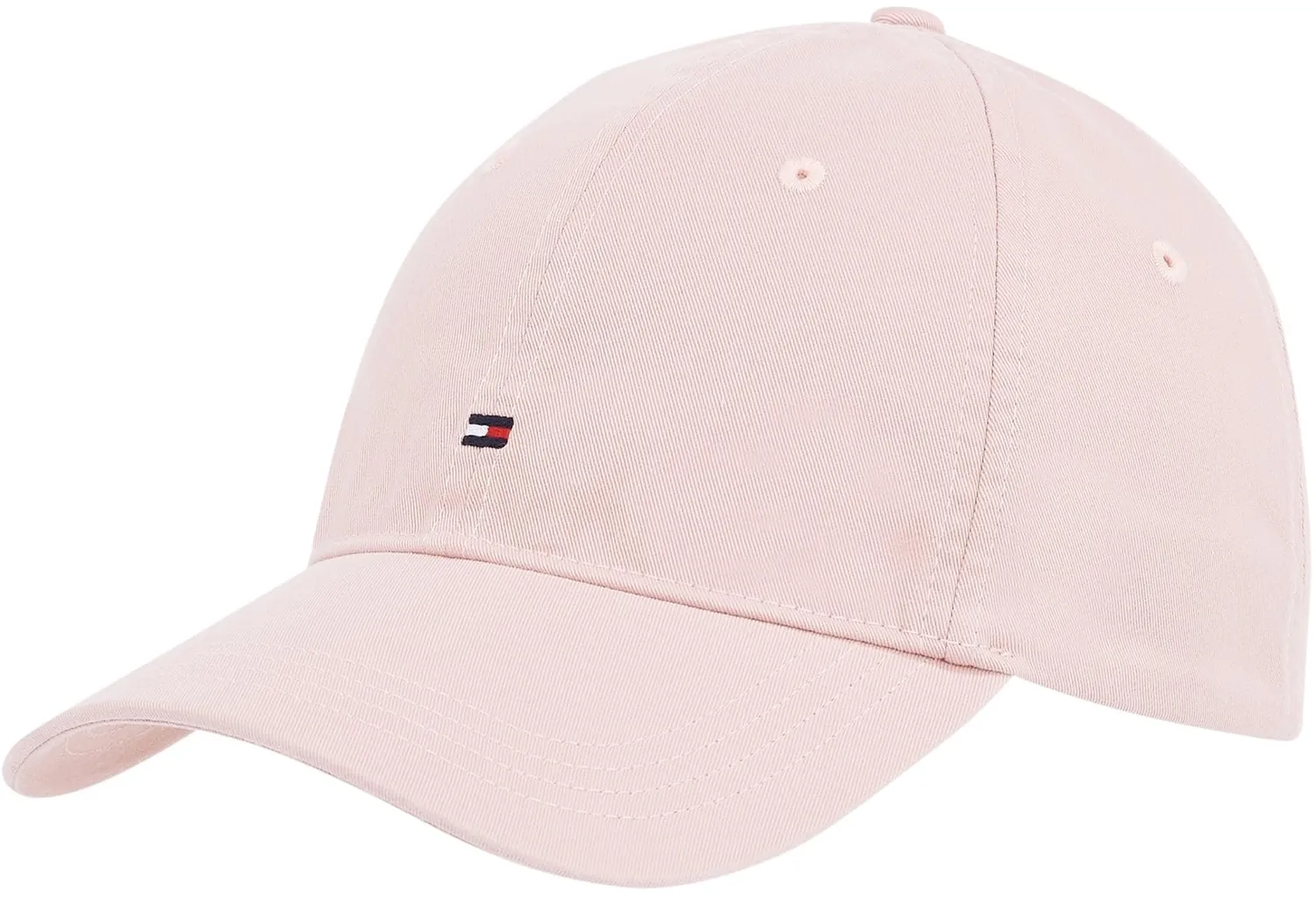 Tommy Hilfiger Essential Flag cappellino donna cotone rosa