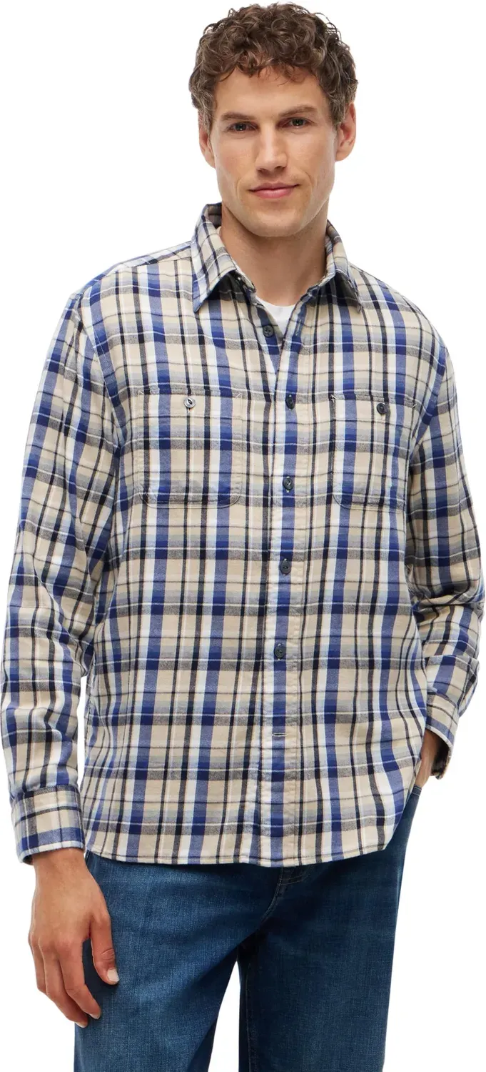 Tommy Hilfiger MW0MW44572 camicia uomo L flanella quadri
