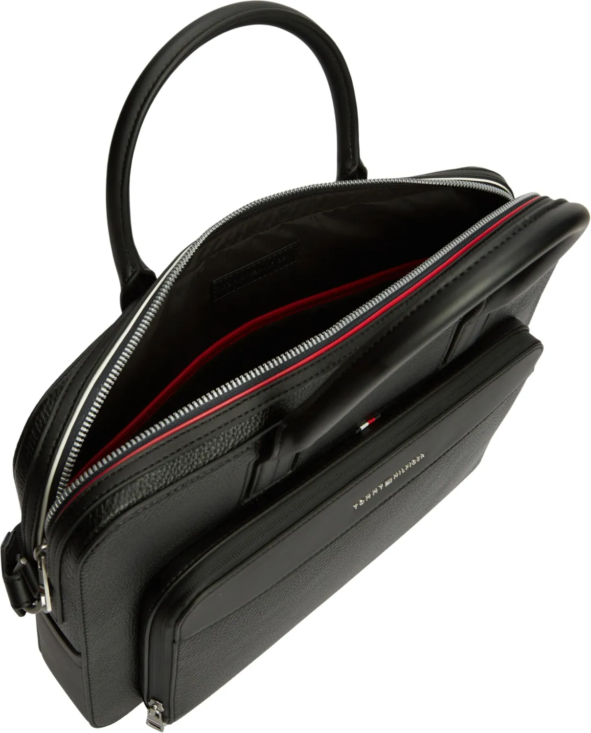 Tommy Hilfiger TH Central Slim AM0AM14730 borsa computer nero