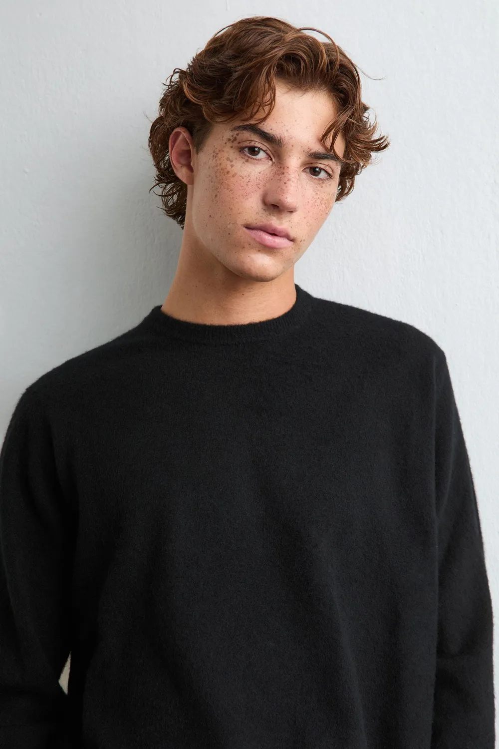 Massimo Alba Kane maglione nero cashmere
