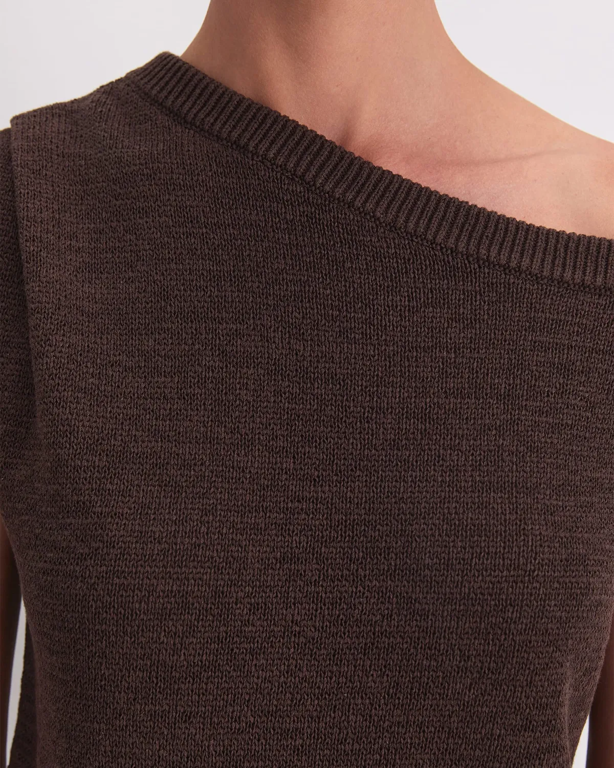 Sportscraft Josie Asymmetric maglia cotone scollo aperto