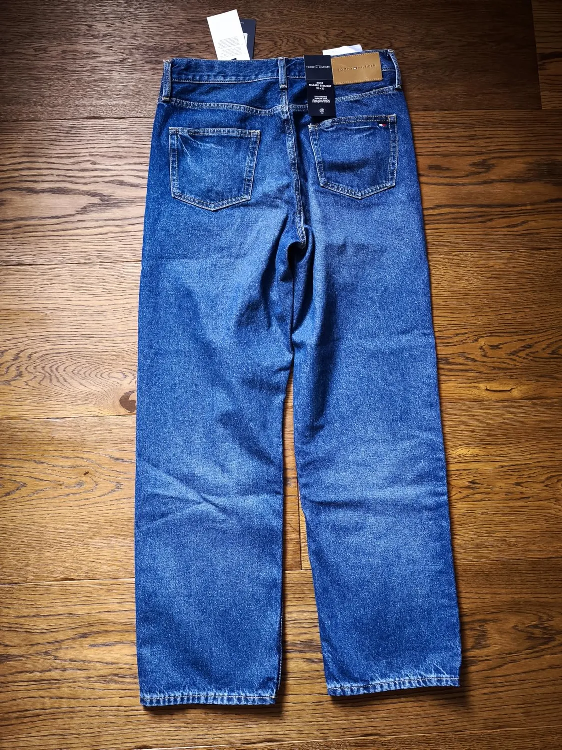 Tommy Hilfiger MW0MW42328 jeans uomo 36W/32L blu