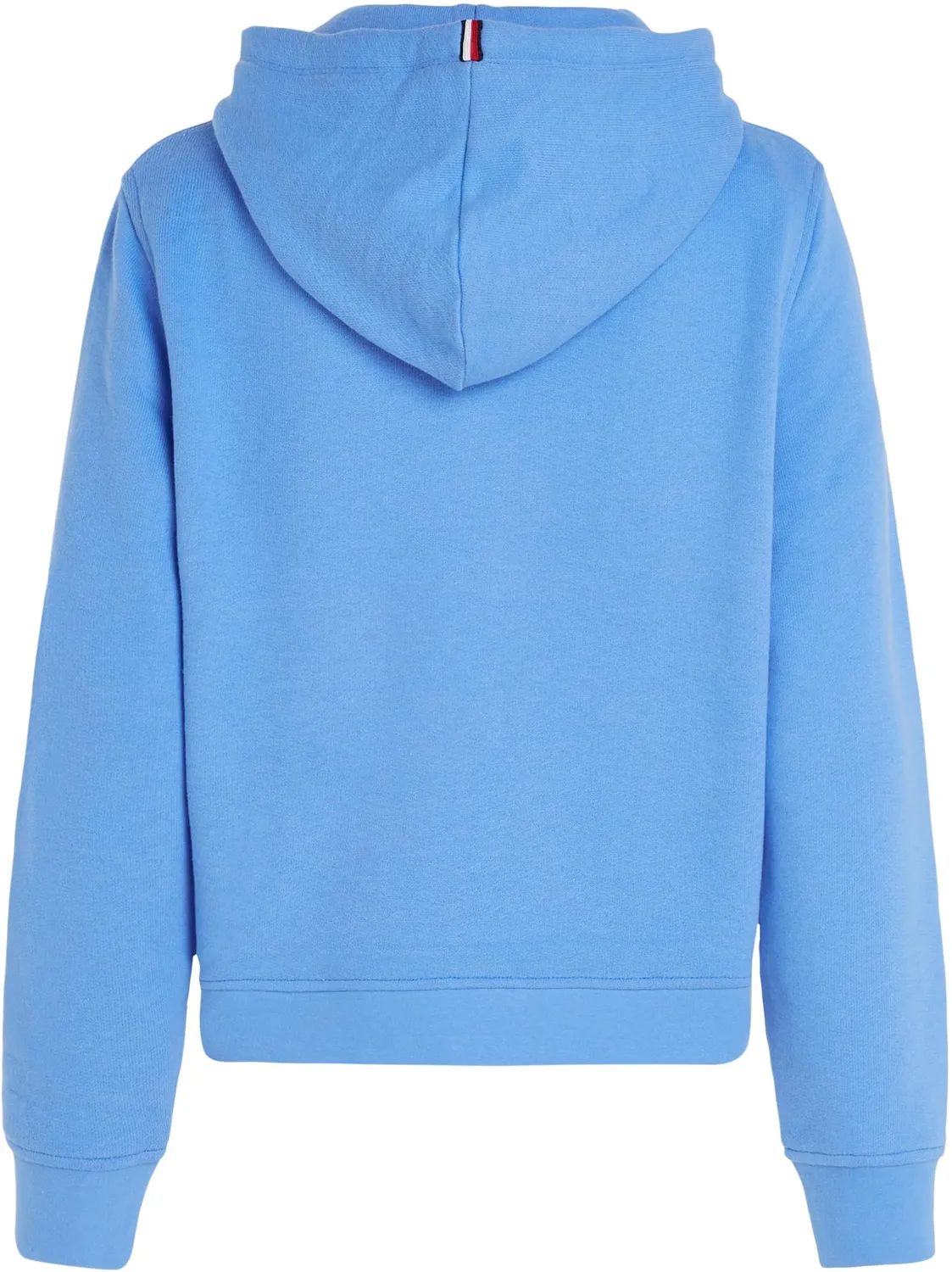 Tommy Hilfiger Logo Hoodie felpa donna rosa con cappuccio