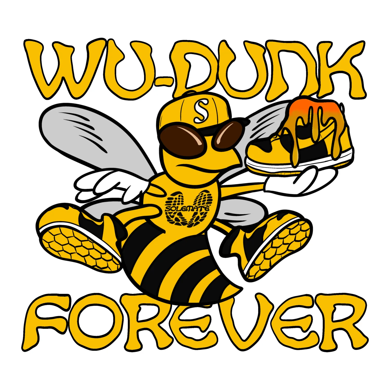 Solemate Wu-Dunk Forever t-shirt nera cotone