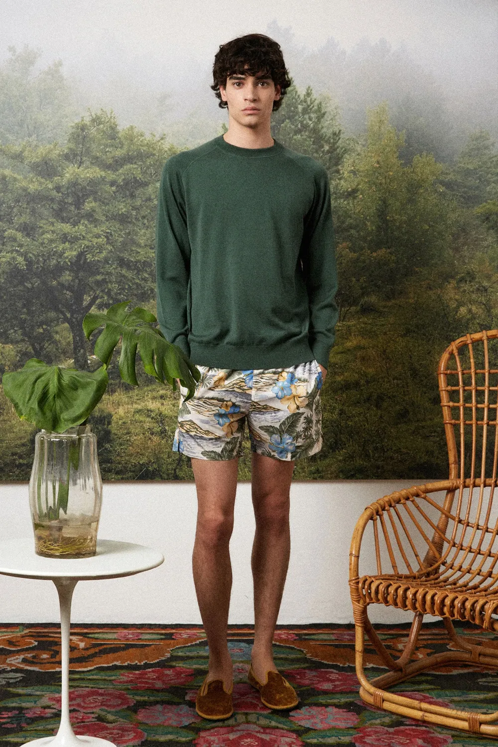 Massimo Alba Kite costume mare uomo Oasis stampato