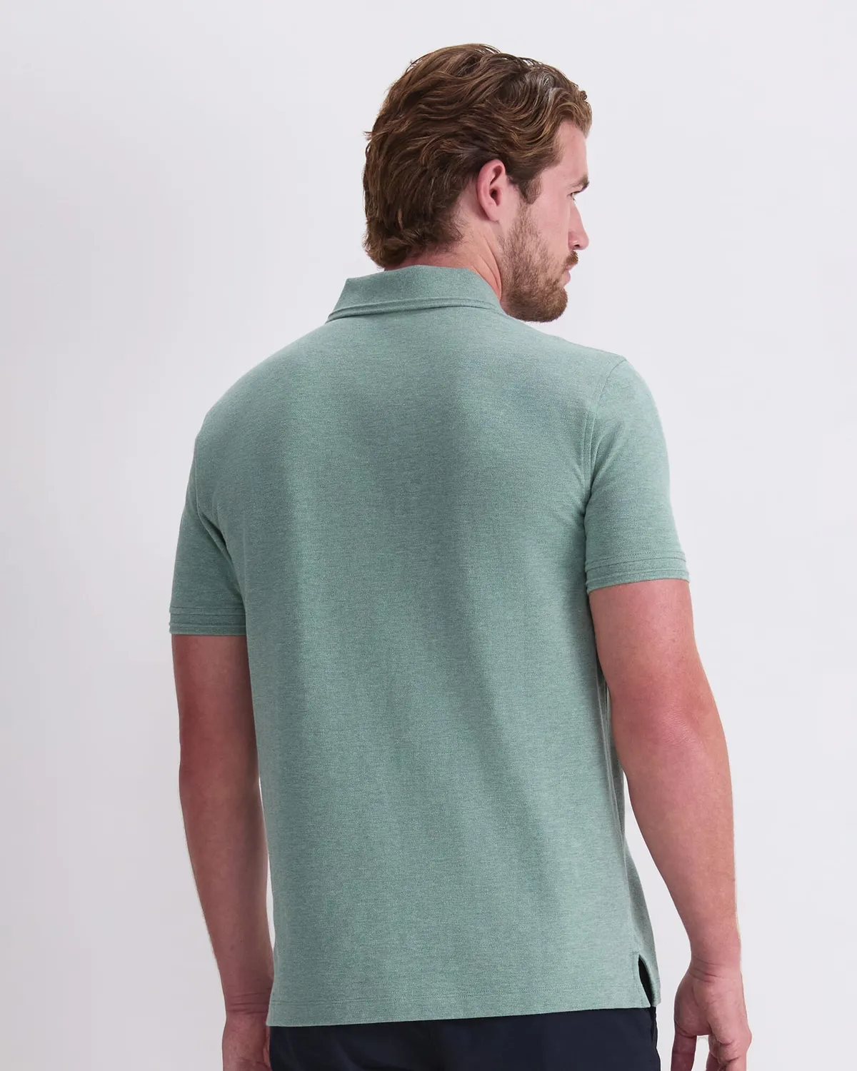 Sportscraft SC Melange polo cotone uomo taschino