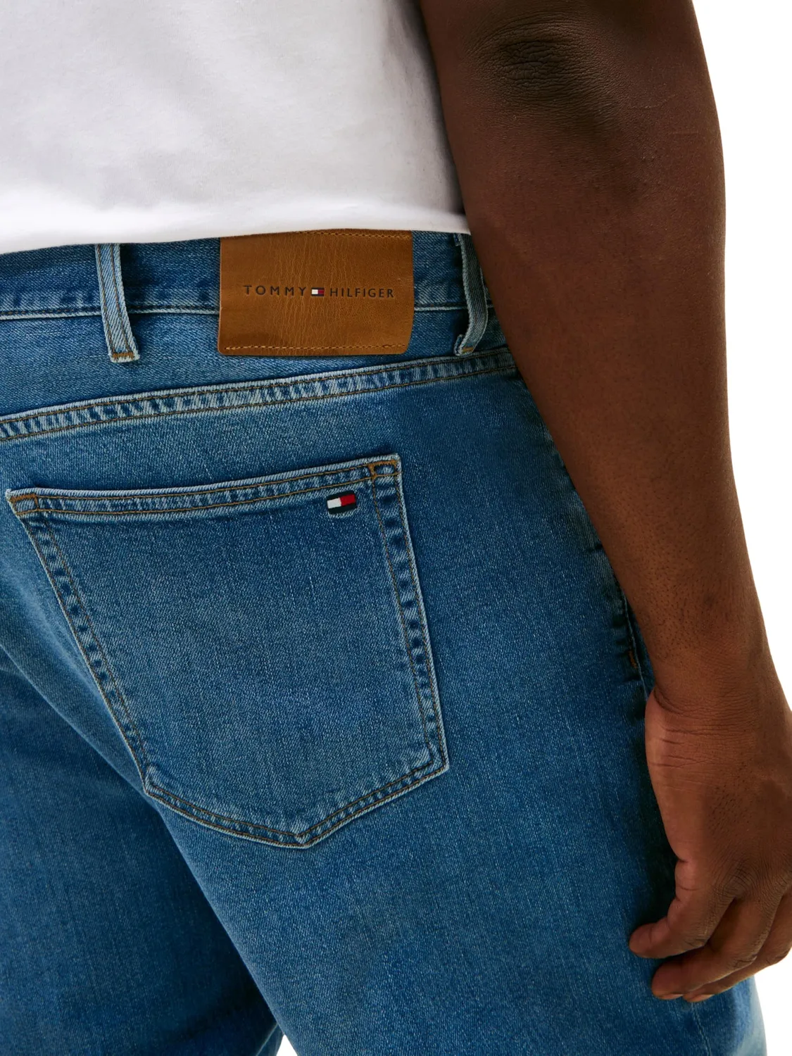 Tommy Hilfiger jeans unisex denim blu 42W/32L