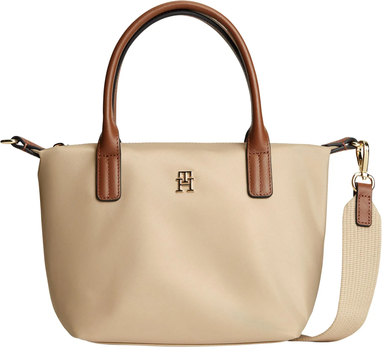 Tommy Hilfiger Popette AW0AW17709 borsa tote blu sintetico