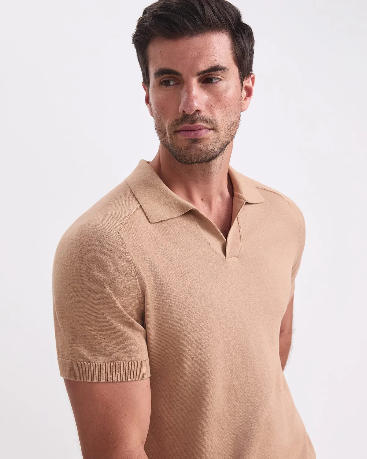 Sportscraft Brookes polo uomo manica corta seta