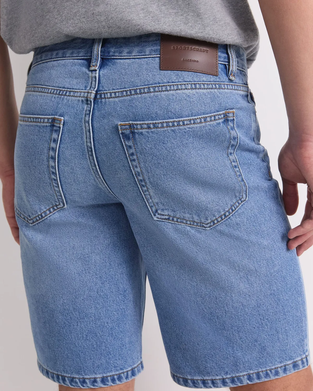 Sportscraft Aaran Denim shorts 5 tasche uomo
